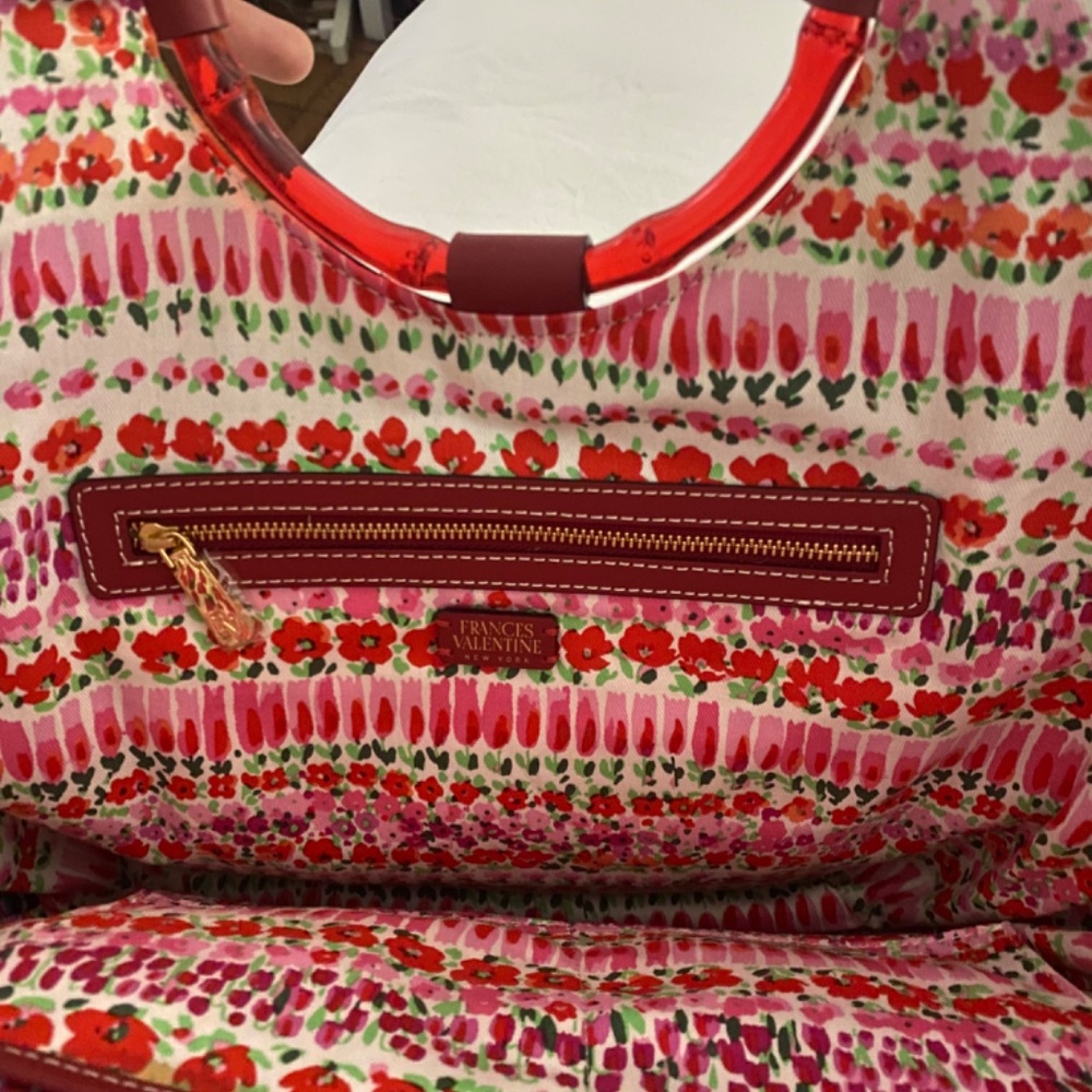 Frances Valentine Straw Tote - Picture 5 of 8
